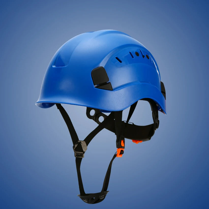 Safety Hard Hat-Adjustable ABS Climbing Helmet-6-Point Suspension