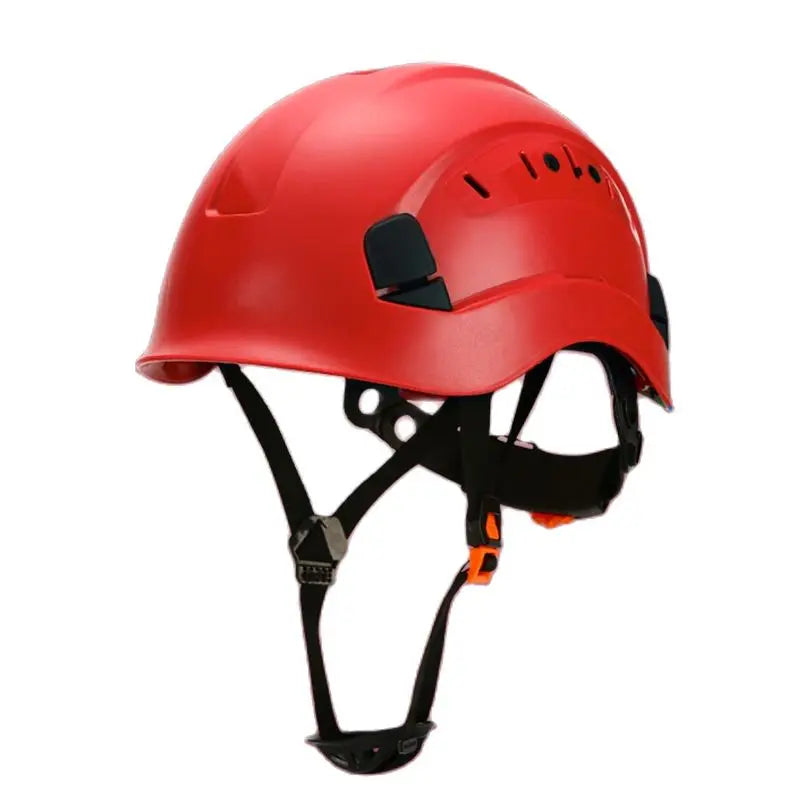 Safety Hard Hat-Adjustable ABS Climbing Helmet-6-Point Suspension