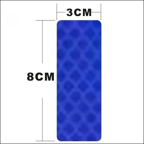 10pcs 3*8cm Stickers Decals Safety Warning