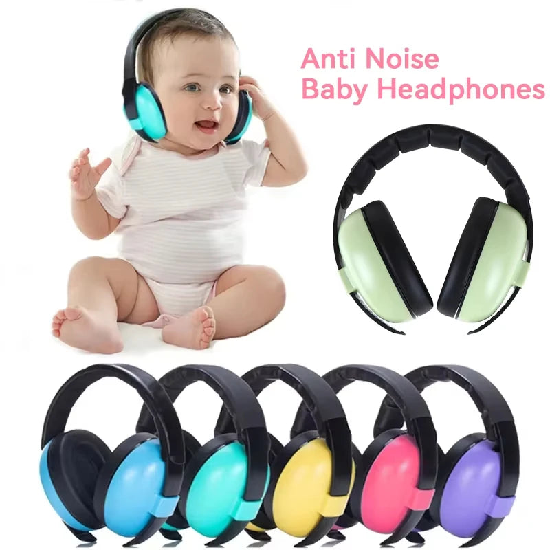 Baby Ear Protection Noise Cancelling Headphones 2-in-1 Convertible