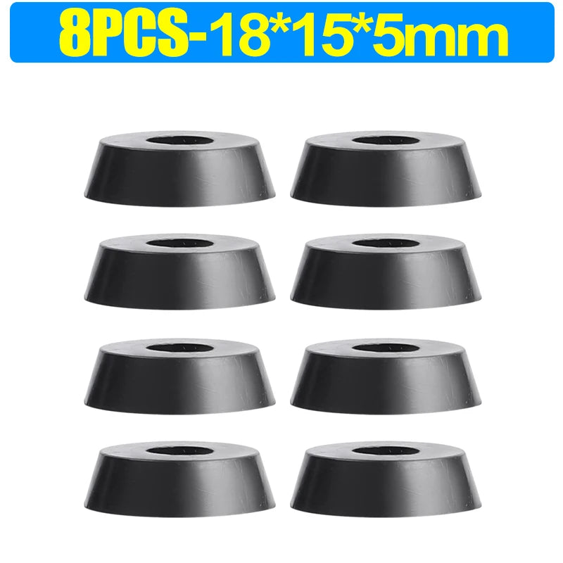 8/80Pcs Rubber Pads Floor Protectors Non-slip