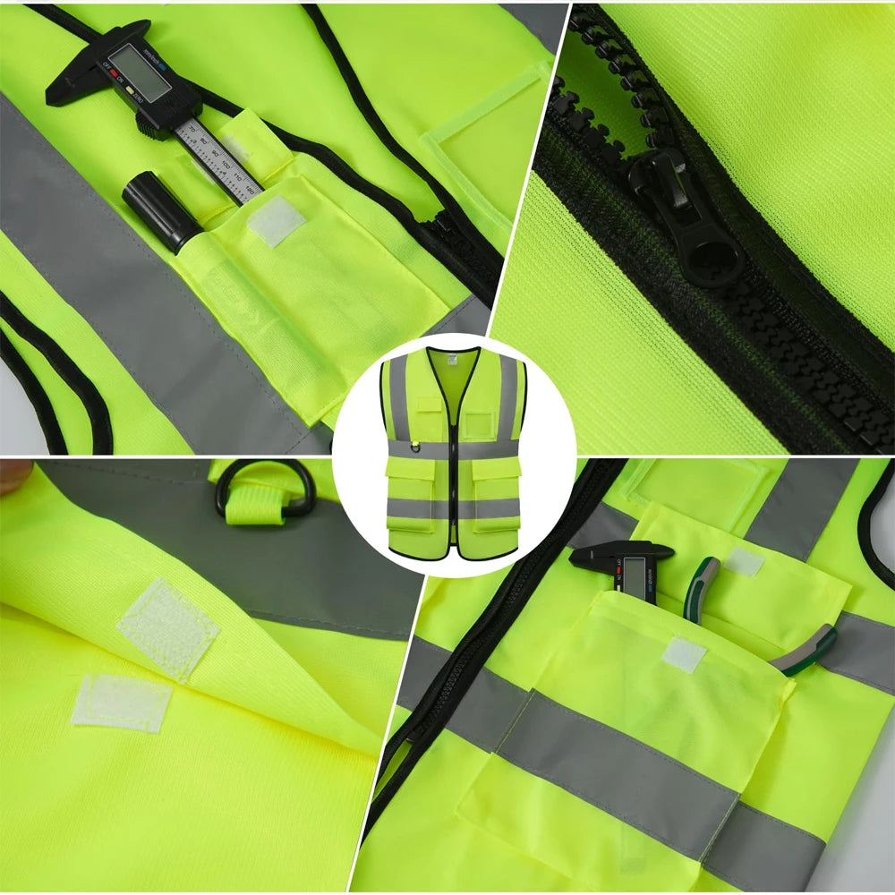 Custom Your LOGO Safety Vest for Women Men