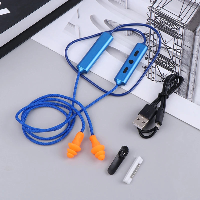 Ear Plugs Bluetooth Headset For Work