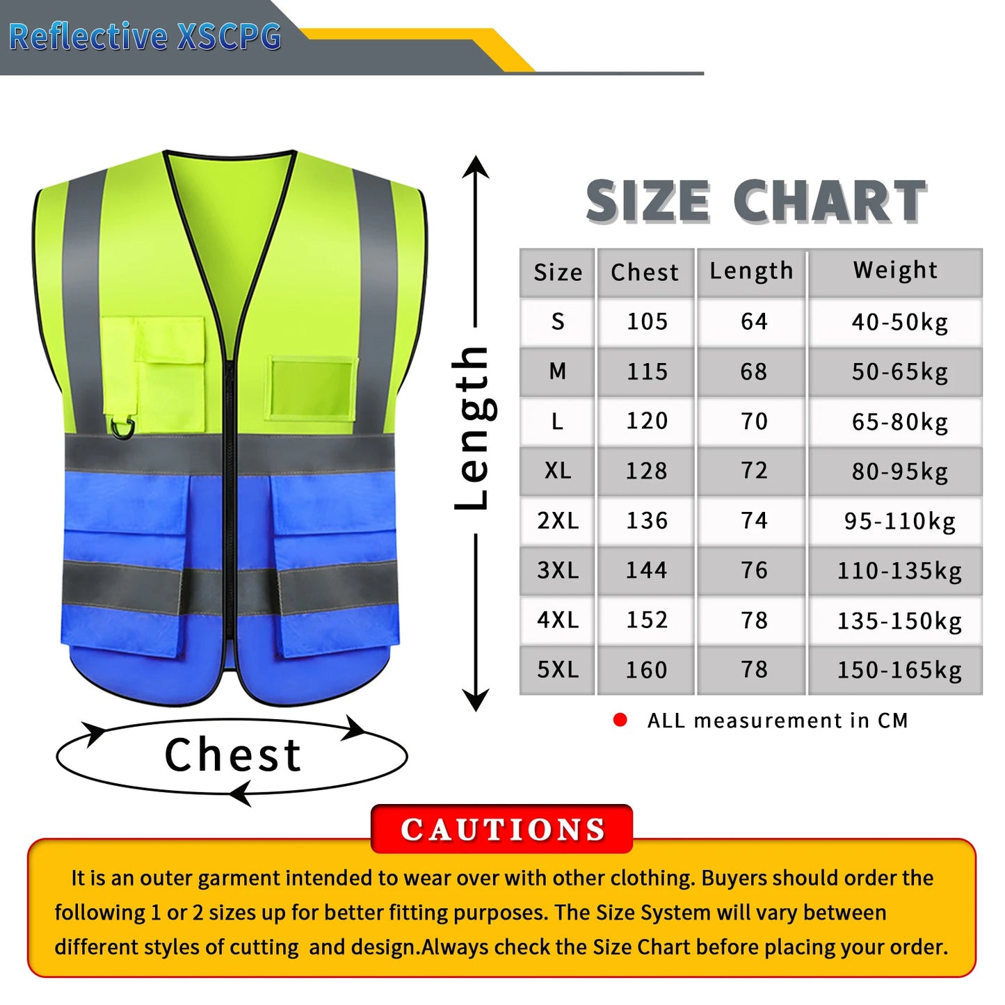 S-5XLSafety Vest 20 Pack, Custom Logo Construction Vest