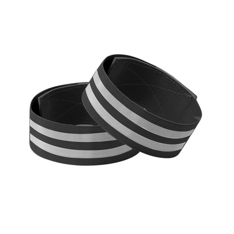 2PCS Running Reflective Arm Bands for Wrist Ankle Leg