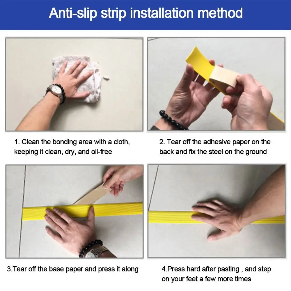 1M PVC Self-adhesive Anti-Slip Stair Tape