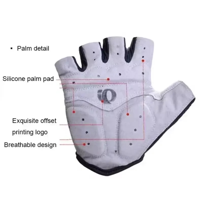 1Pair Gel Half Finger MTB Road Bike