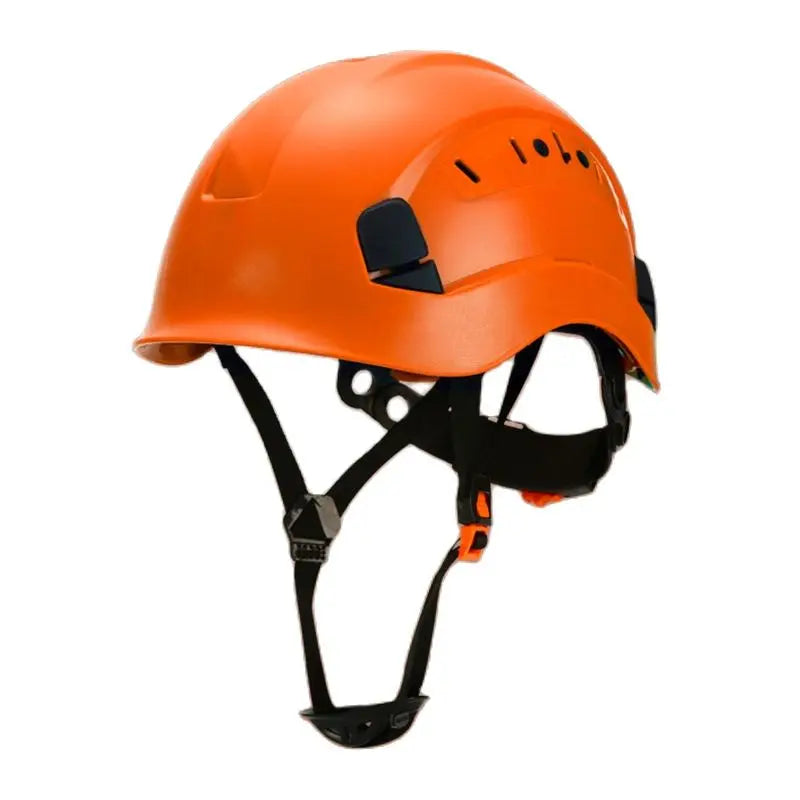 Safety Hard Hat-Adjustable ABS Climbing Helmet-6-Point Suspension