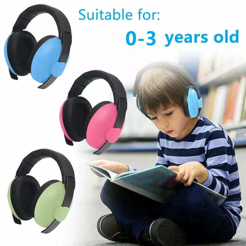 Baby Ear Protection Noise Cancelling Headphones 2-in-1 Convertible