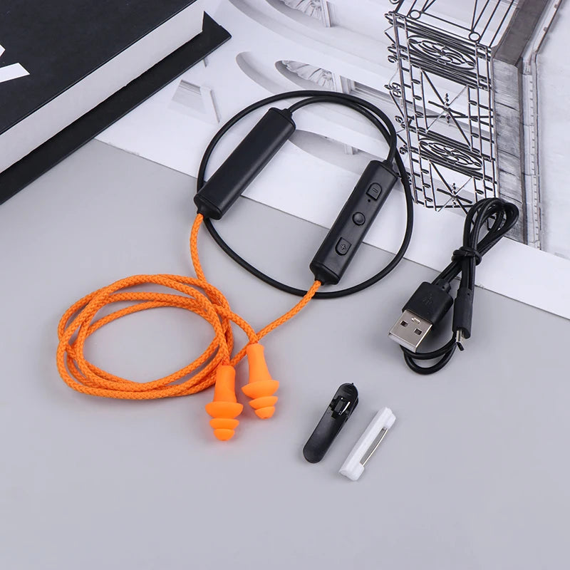 Ear Plugs Bluetooth Headset For Work