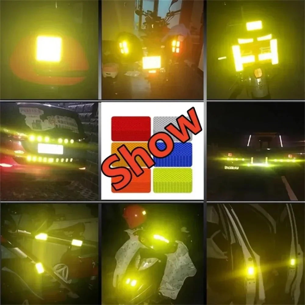 10pcs 3*8cm Stickers Decals Safety Warning