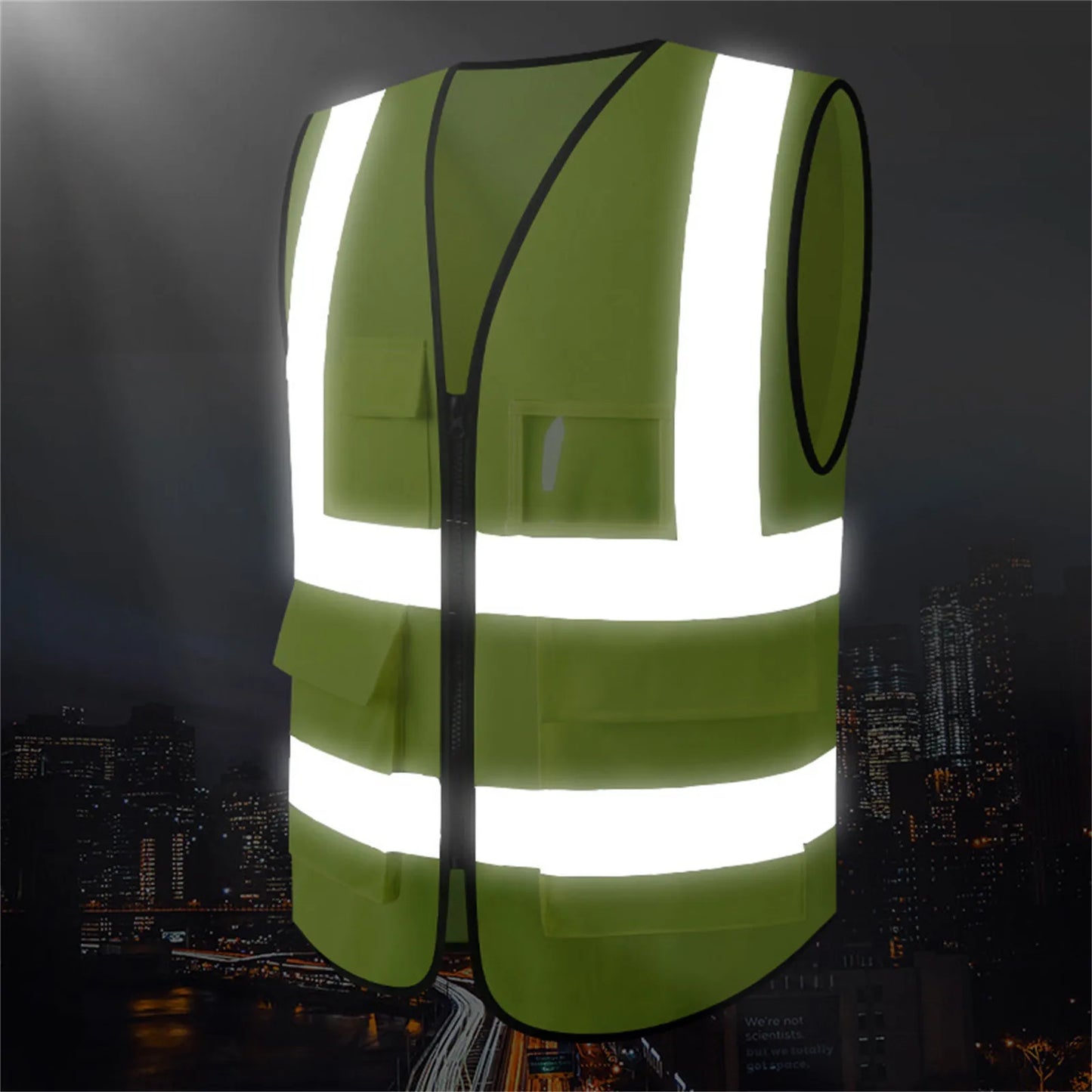 Adjustable Reflective Highlight Security Vests High