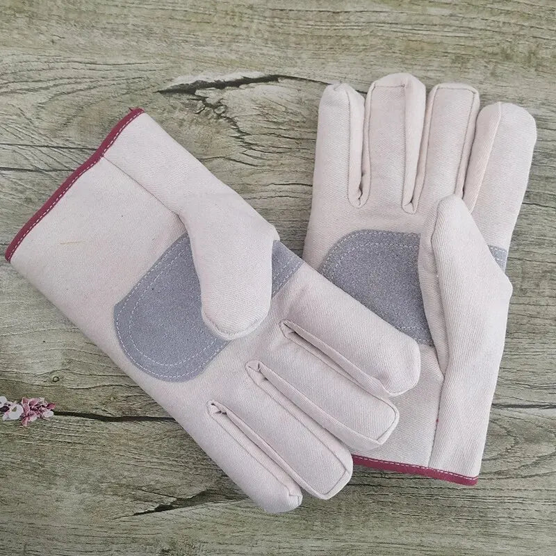 Canvas Gloves Double Thickened Protective Labor