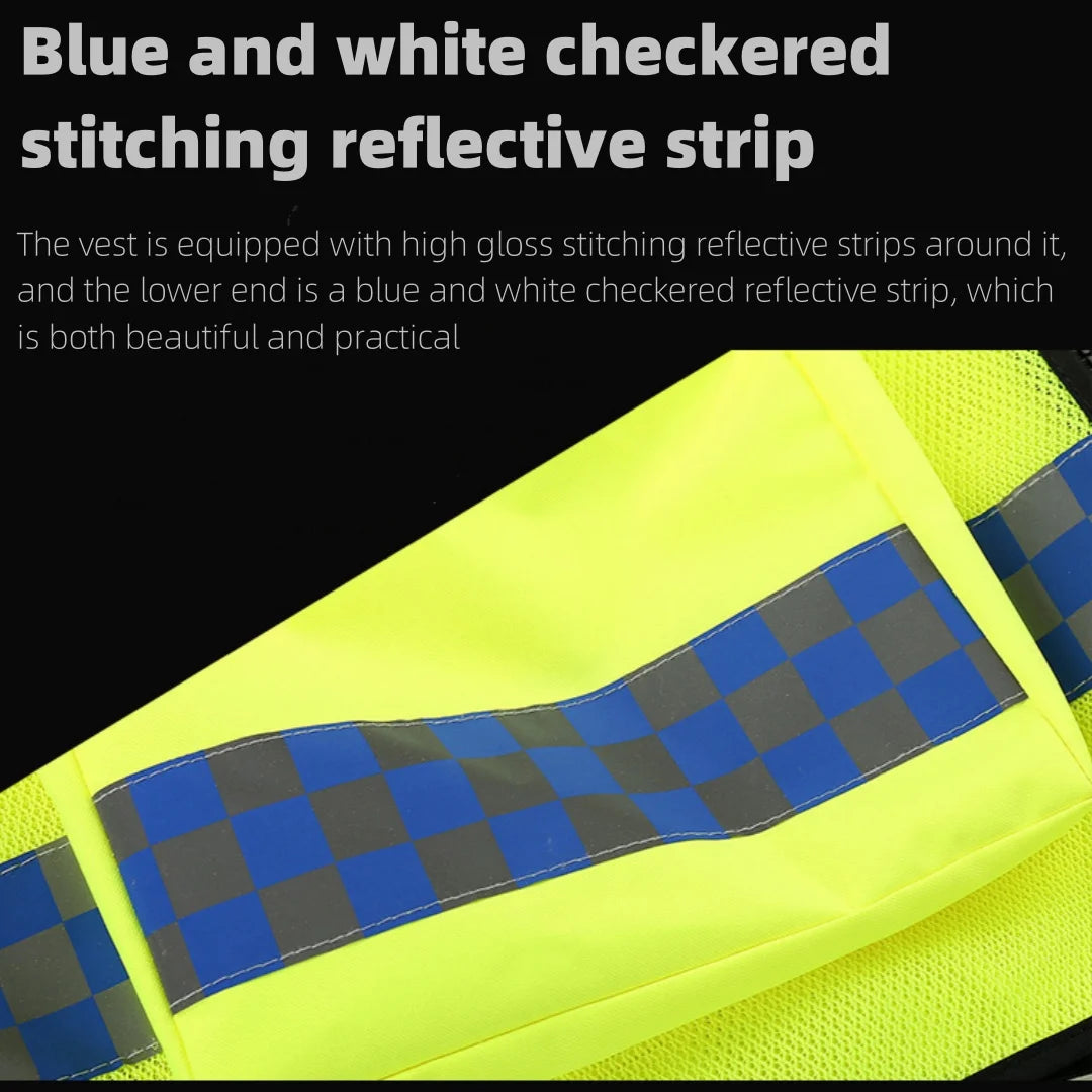 Summer Multi functional Breathable Reflective Safety Vest