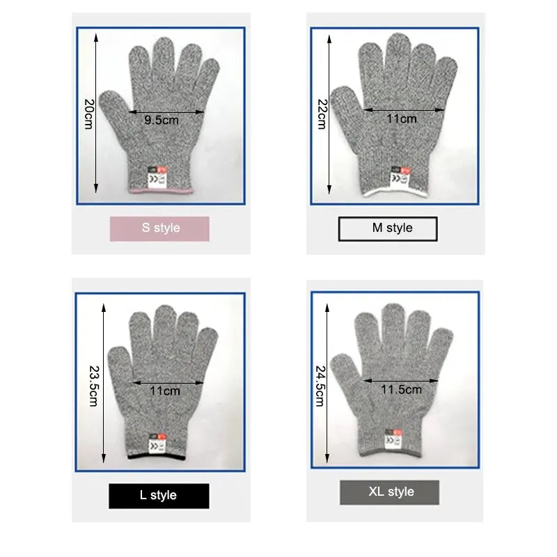 A Pair Anti Cut Proof Gloves