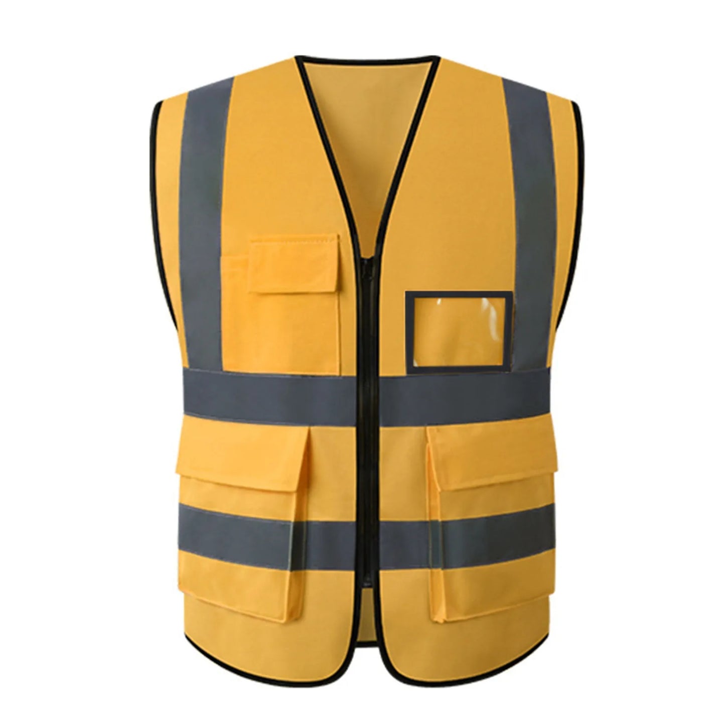 Adjustable Reflective Highlight Security Vests Sports