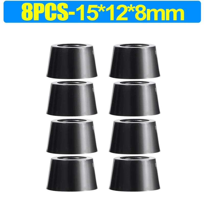 8/80Pcs Rubber Pads Floor Protectors Non-slip