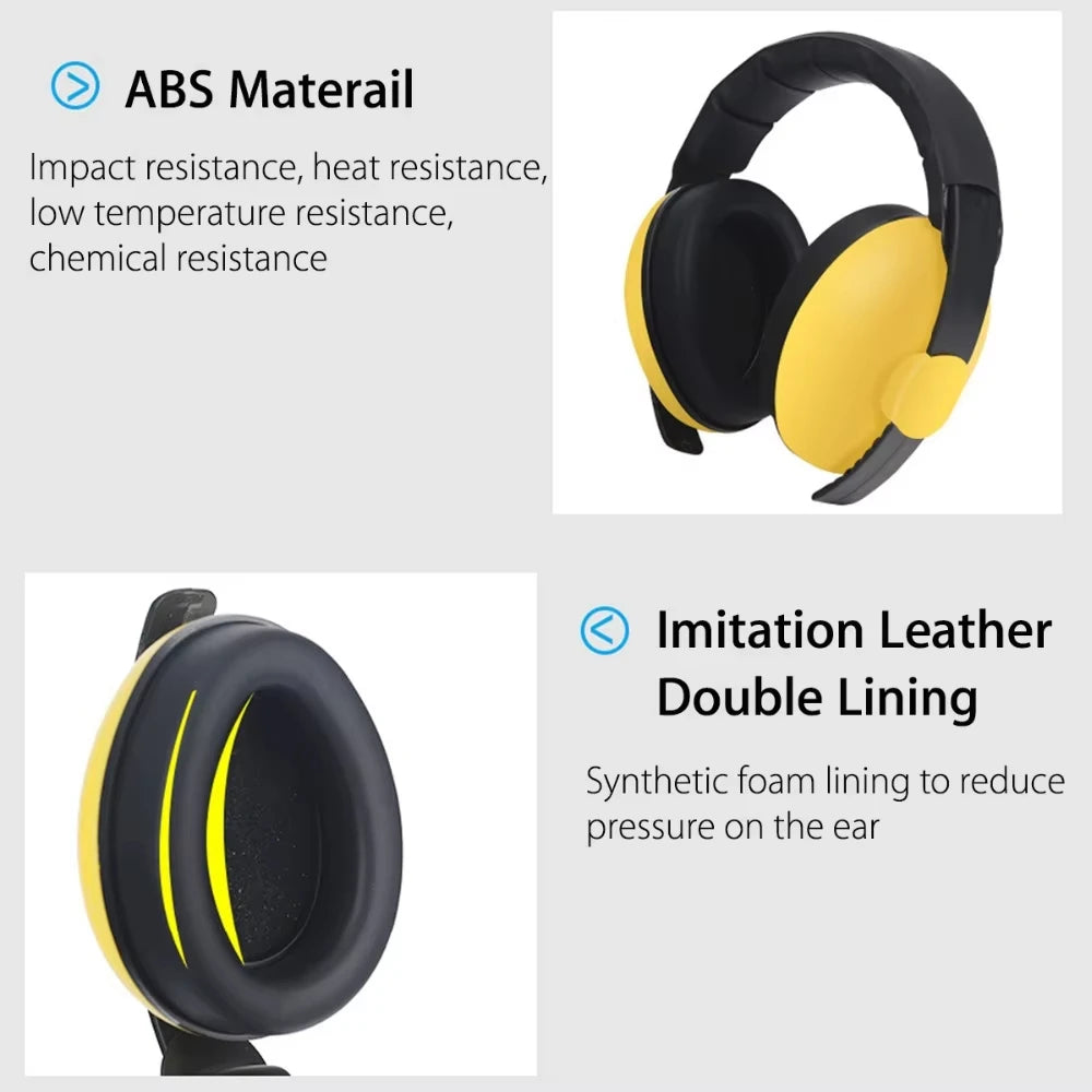Baby Ear Protection Noise Cancelling Headphones 2-in-1 Convertible