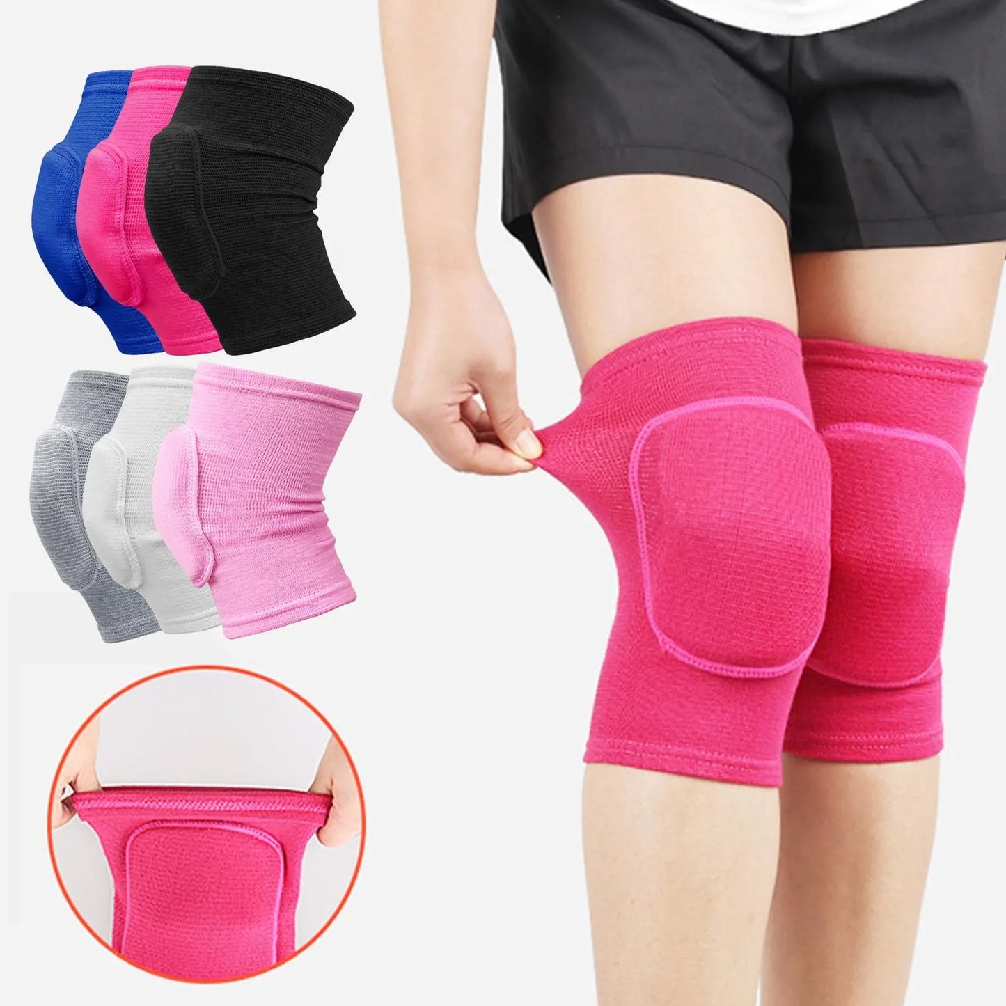 2pcs Sports Compression Knee Pads