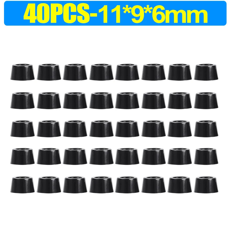 8/80Pcs Rubber Pads Floor Protectors Non-slip