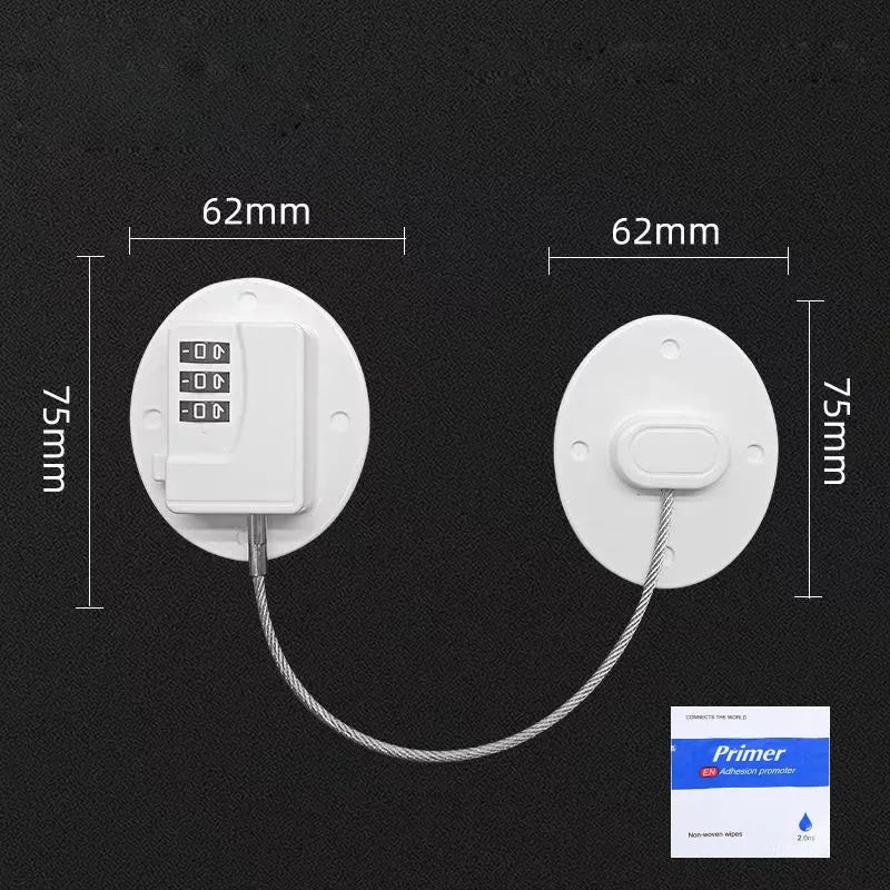 1 Pcs Child Safety Lock Cabinet Fridge Door