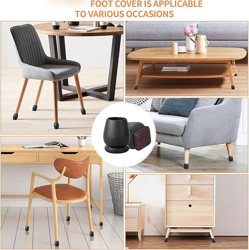 8PCS Chair Leg Floor Protector