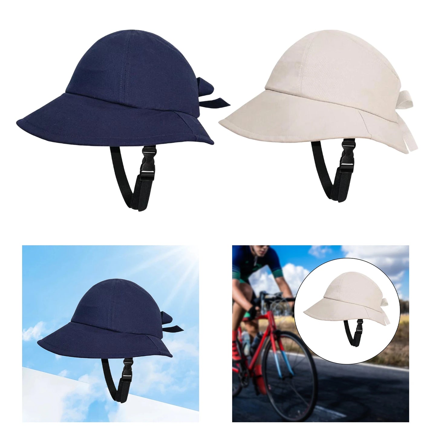 Bicycle Helmet Hat Shaped Adult