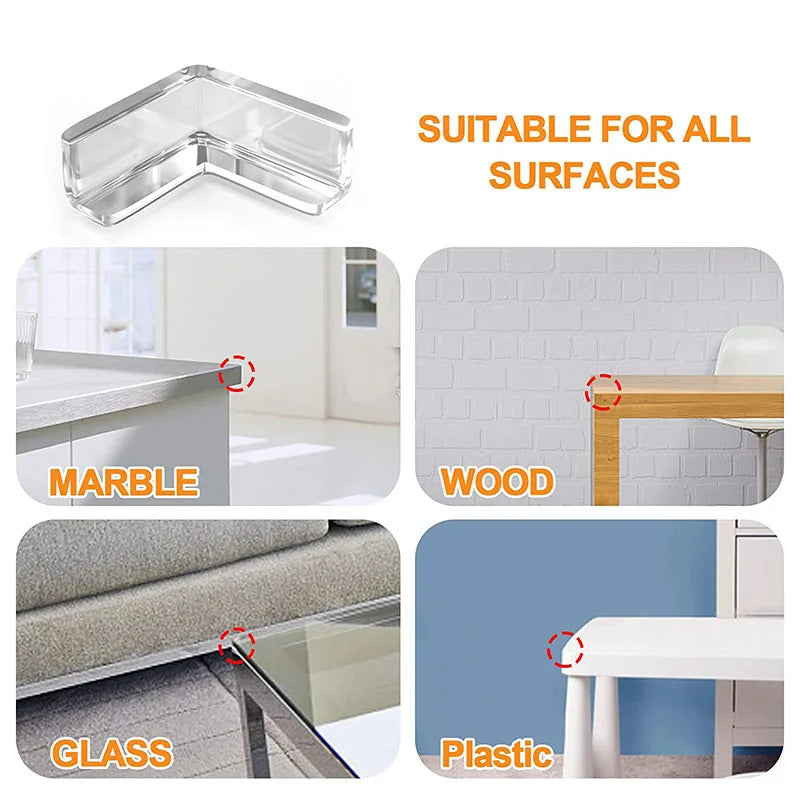 Children Baby Safety Silicone Protector Table