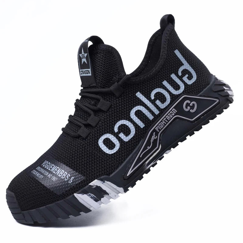 Protective Steel Toe Safety Shoes Men Anti-puncture