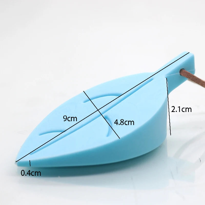 1PCS Silicon Leaves Doorstop For Children Baby