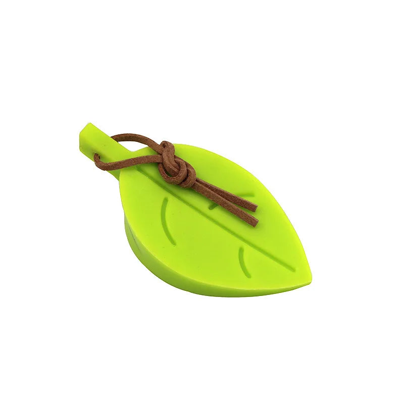 1PCS Silicon Leaves Doorstop For Children Baby