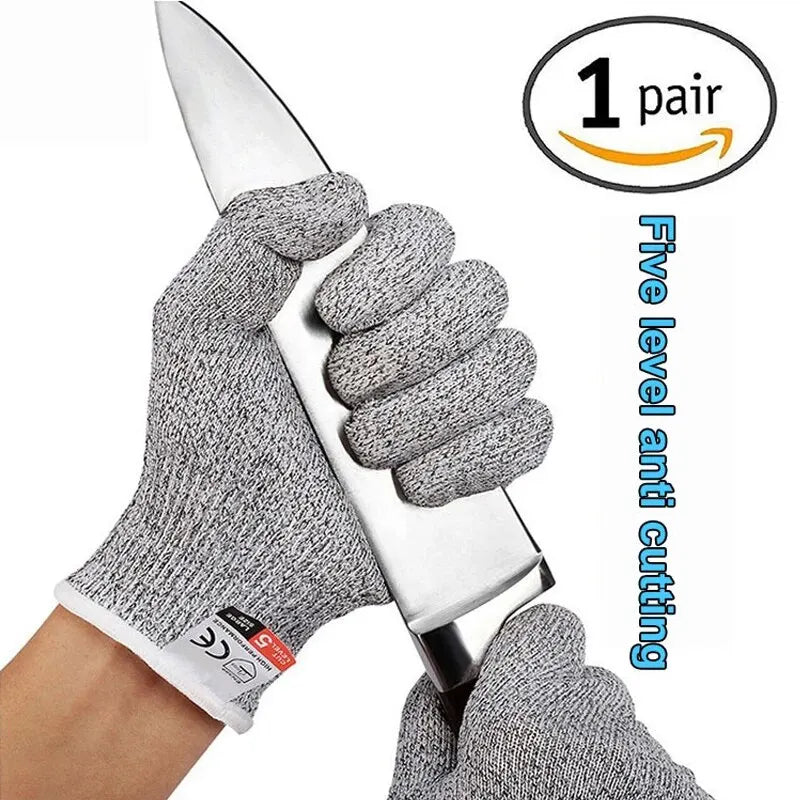 A Pair Anti Cut Proof Gloves