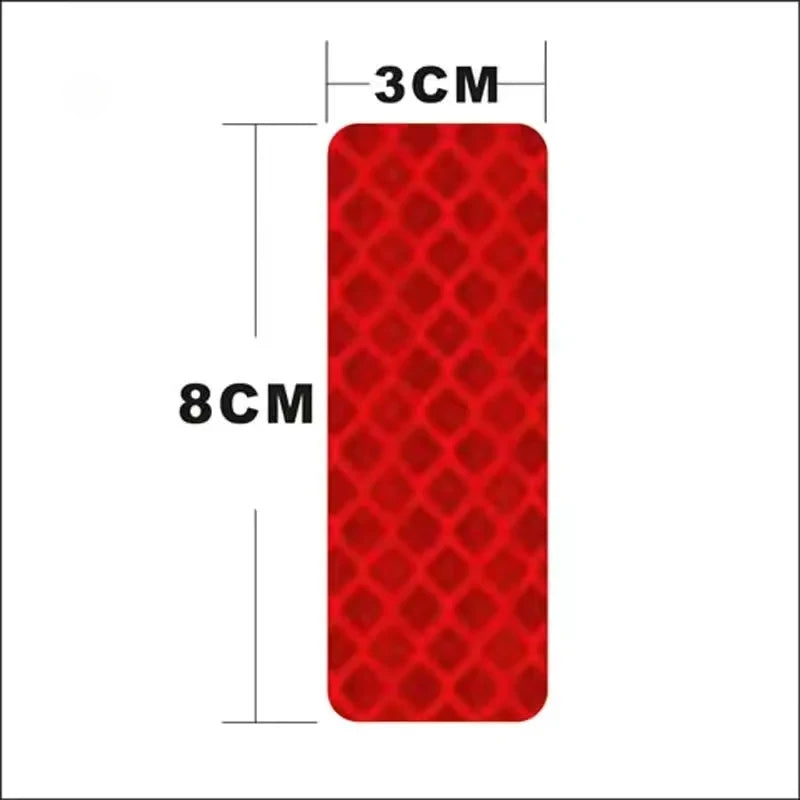 10pcs 3*8cm Stickers Decals Safety Warning