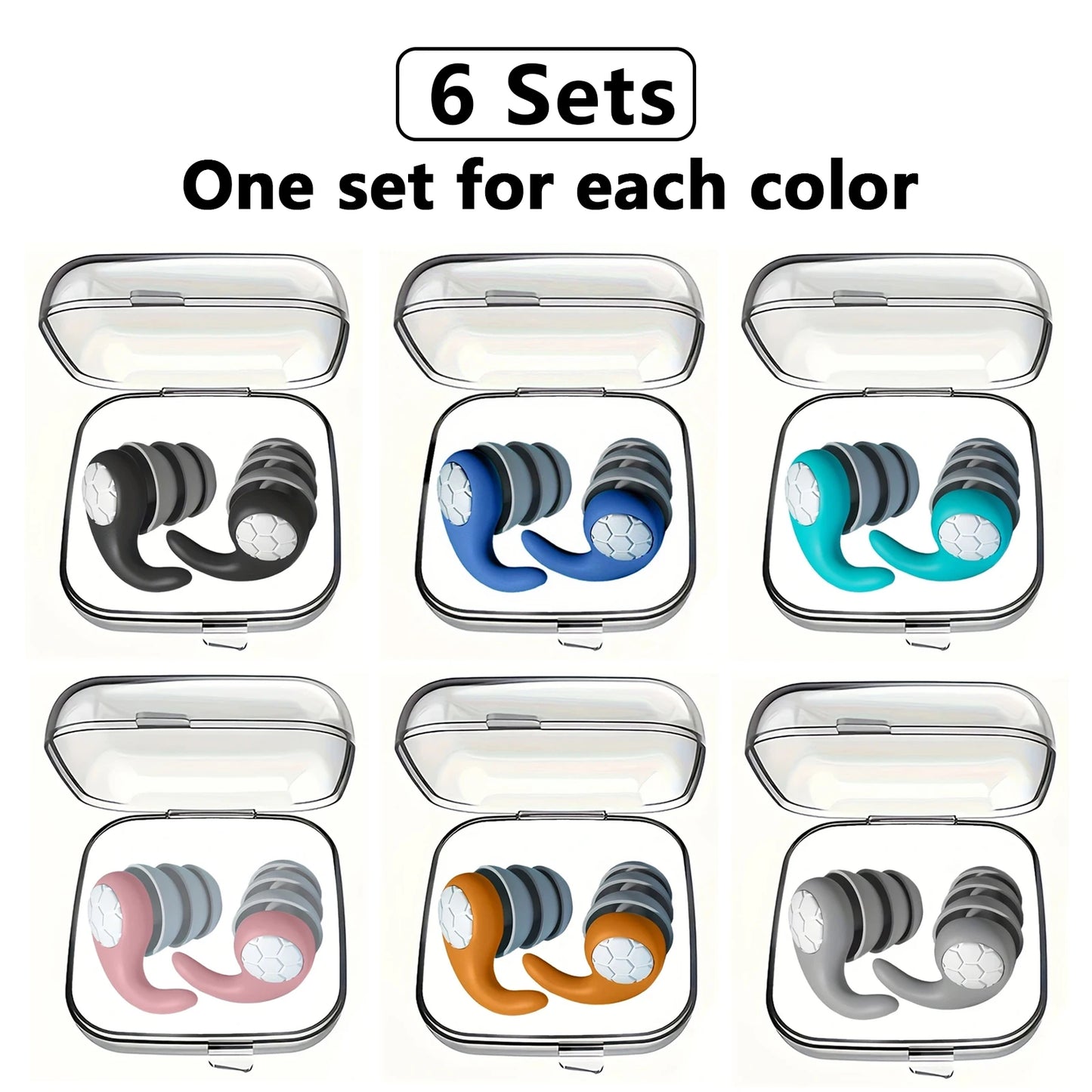HUAK Sleeping Ear Plugs Noise Reduction Ear Protector