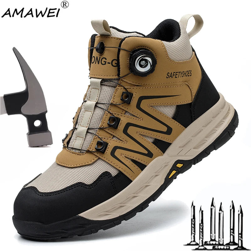 New Safety Boots Men