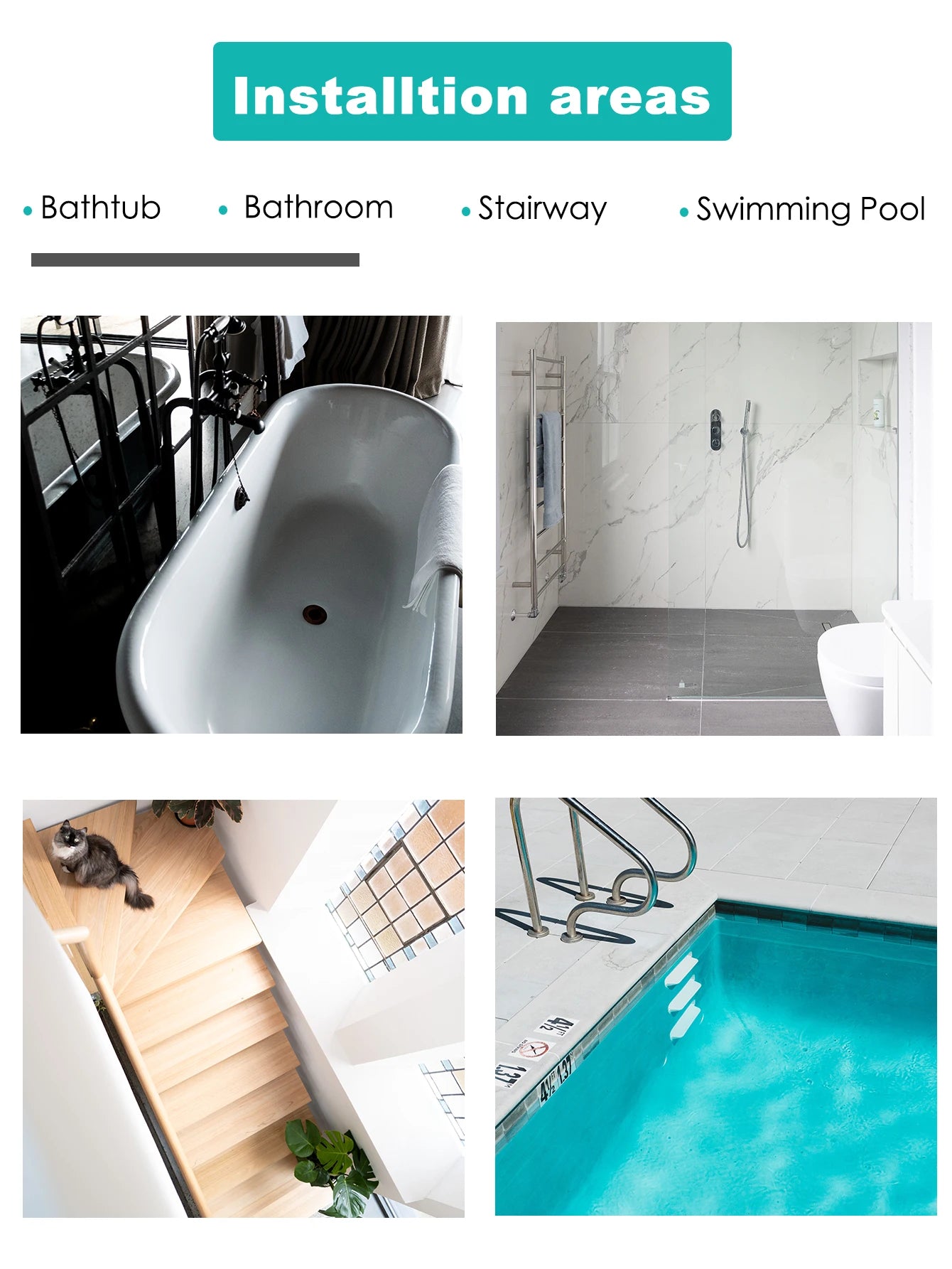 10pcs Duck Design Anti-slip Shower