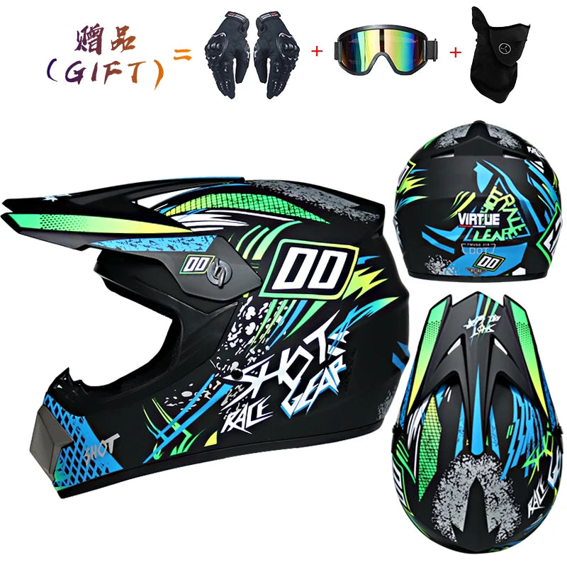 Safety Motocross Helmet Casco Motocross