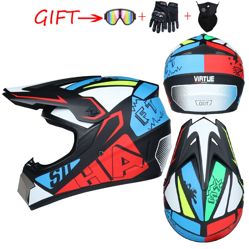 Safety Motocross Helmet Casco Motocross