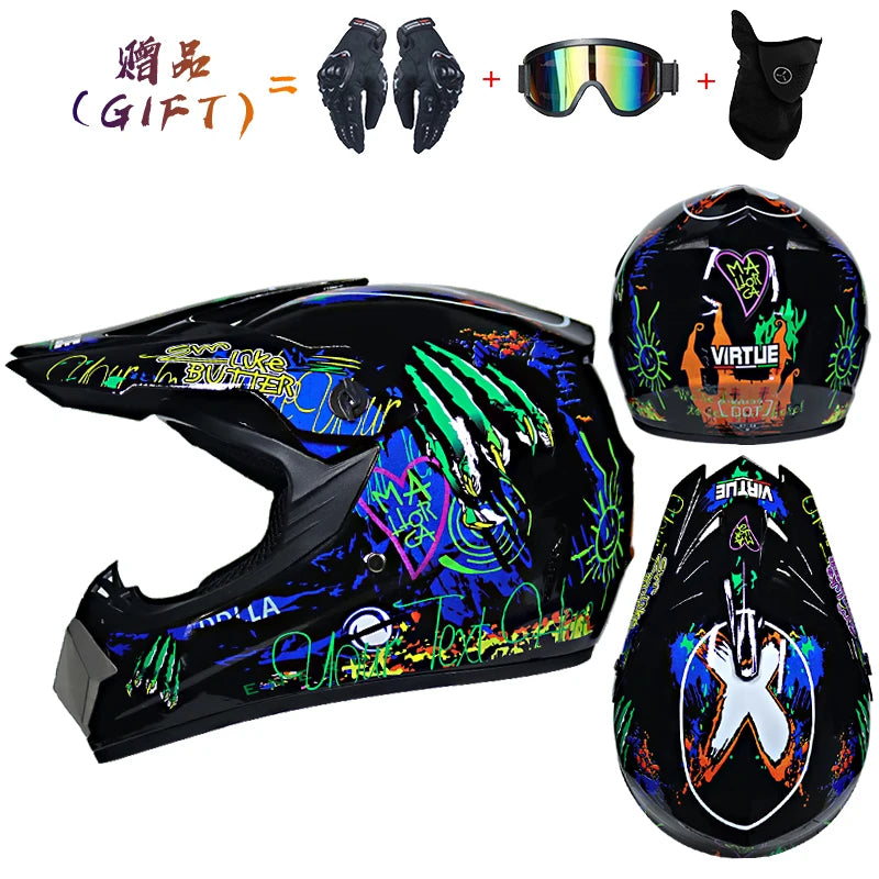 Safety Motocross Helmet Casco Motocross