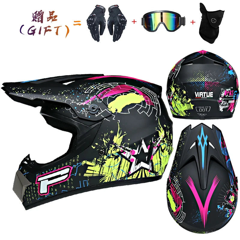 Safety Motocross Helmet Casco Motocross