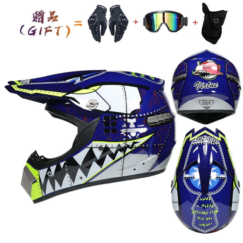 Safety Motocross Helmet Casco Motocross