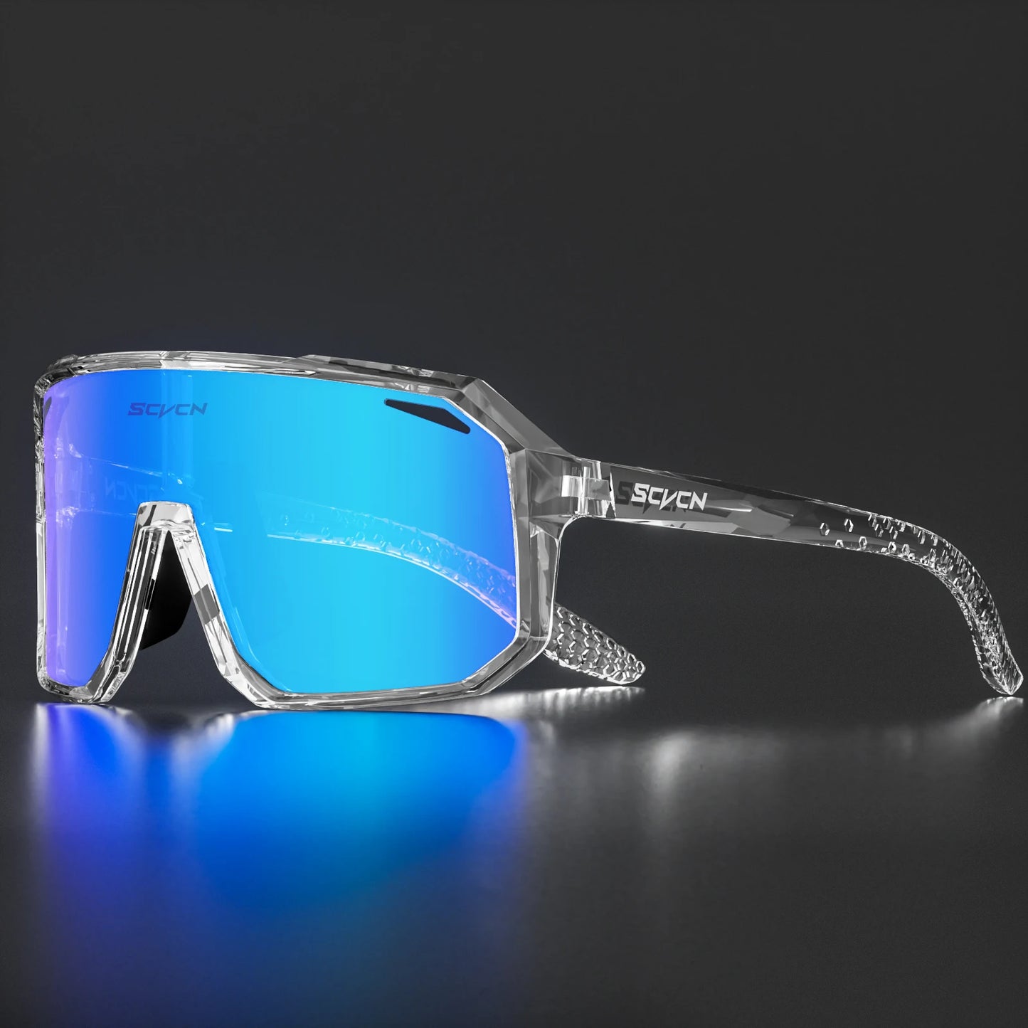 SCVCN Cycling Sunglasses Men MTB Road Driving