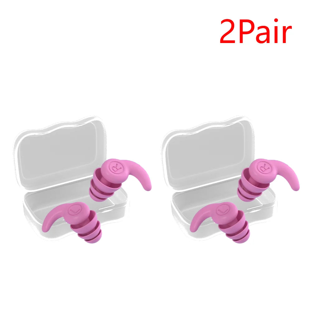 Children Silicone Ear Protector Canceling Noise 3 Layers