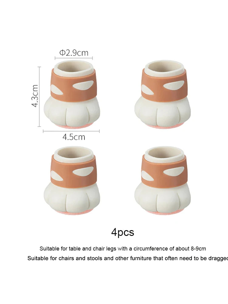 Chair Leg Caps Silicone Furniture