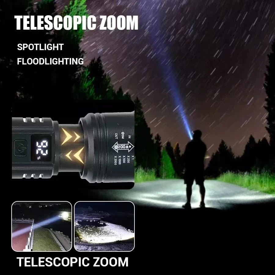 High Power Led Flashlight Self Defense