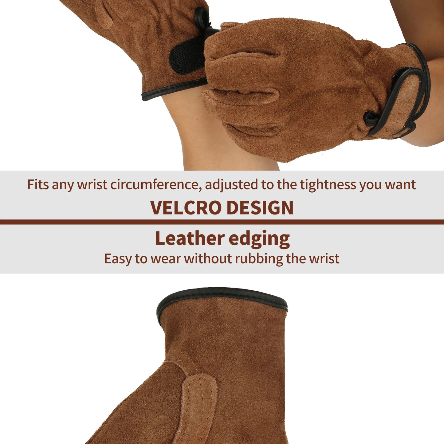 , Work Gloves Men Heavy Duty
