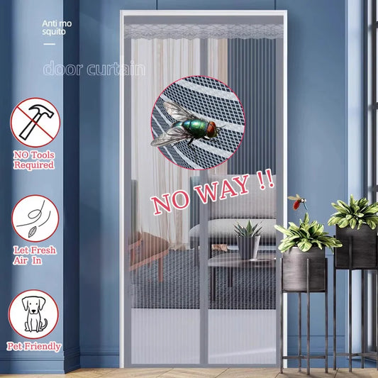 magnetic mosquito net door fly screen