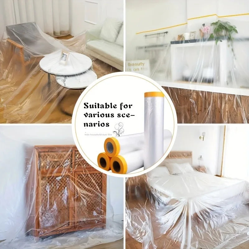 10M Taped Masking Film