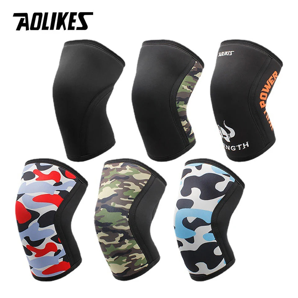 1 Pair Squat 7mm Knee Sleeves Pad