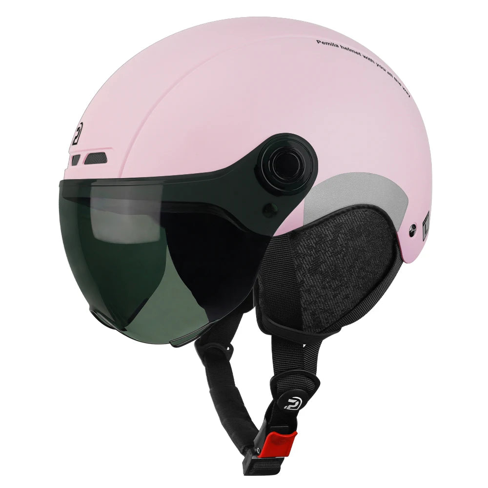 PEMILA Cycling Helmet With Goggles